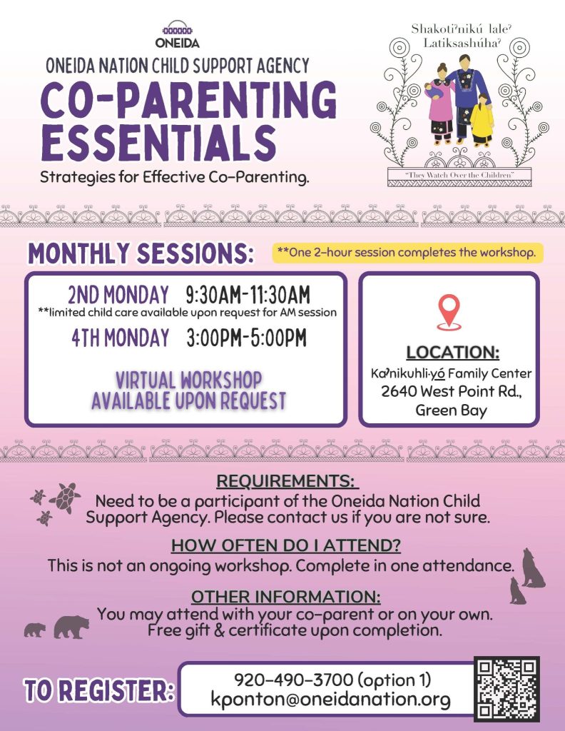 Co-Parenting Program Presented by ONCSA